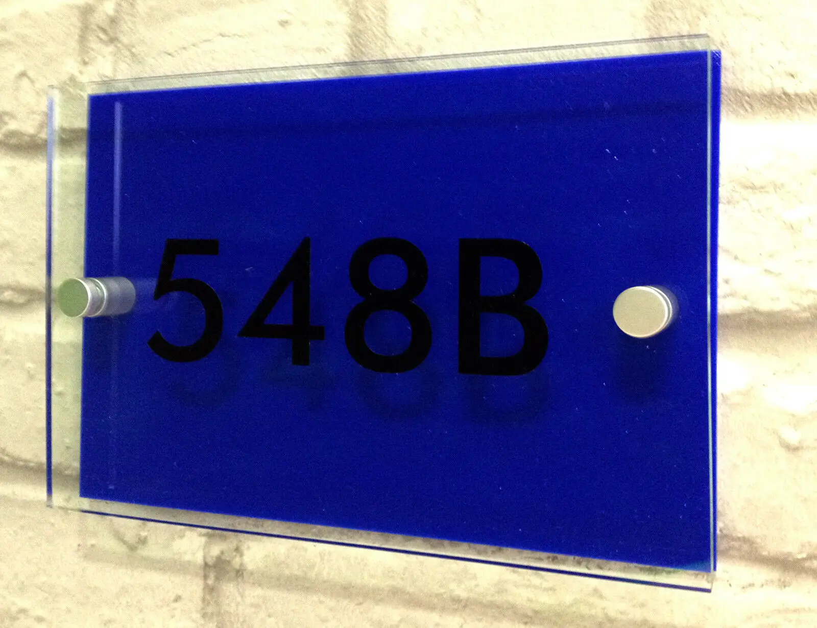 House number Custom Acrylic House Sign With House Number& Street Name Door sign