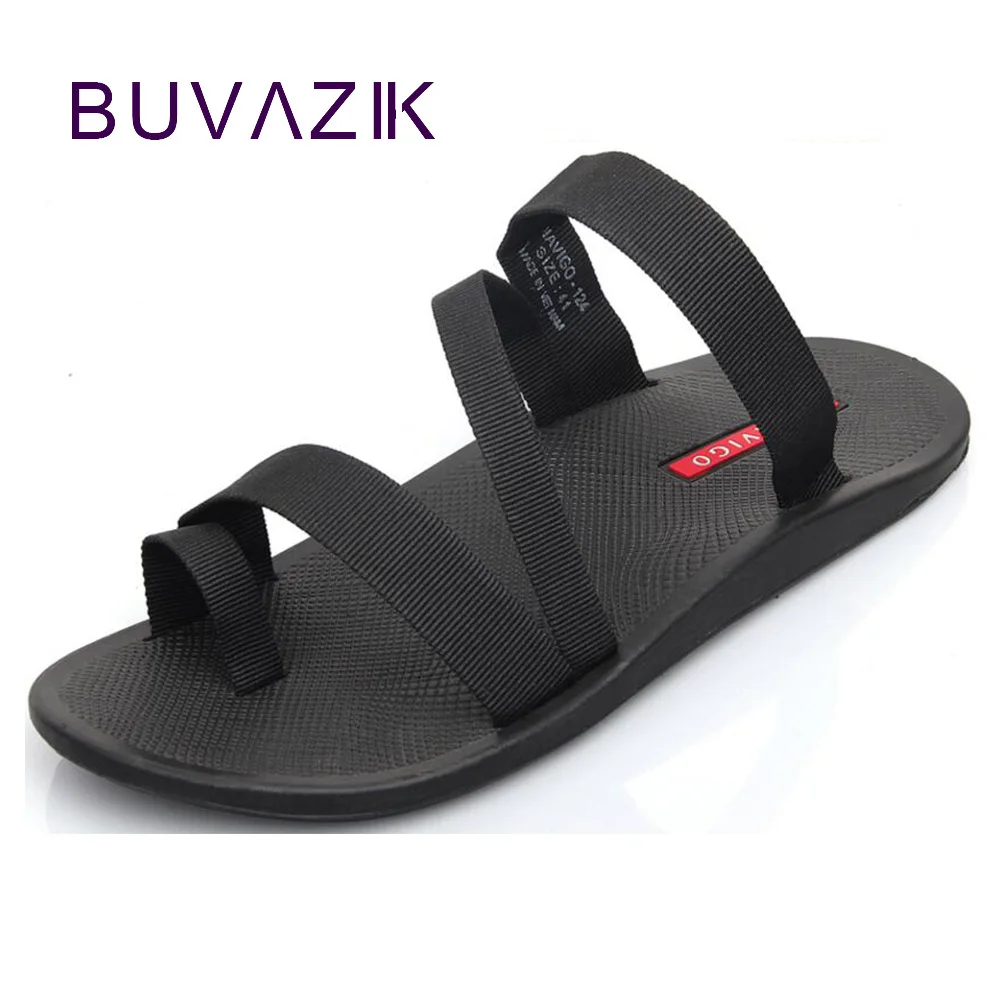 Sandalias de verano para hombre, chanclas de moda para exteriores, zapatillas de playa antideslizantes, zapatos informales, talla grande - AliExpress Calzado