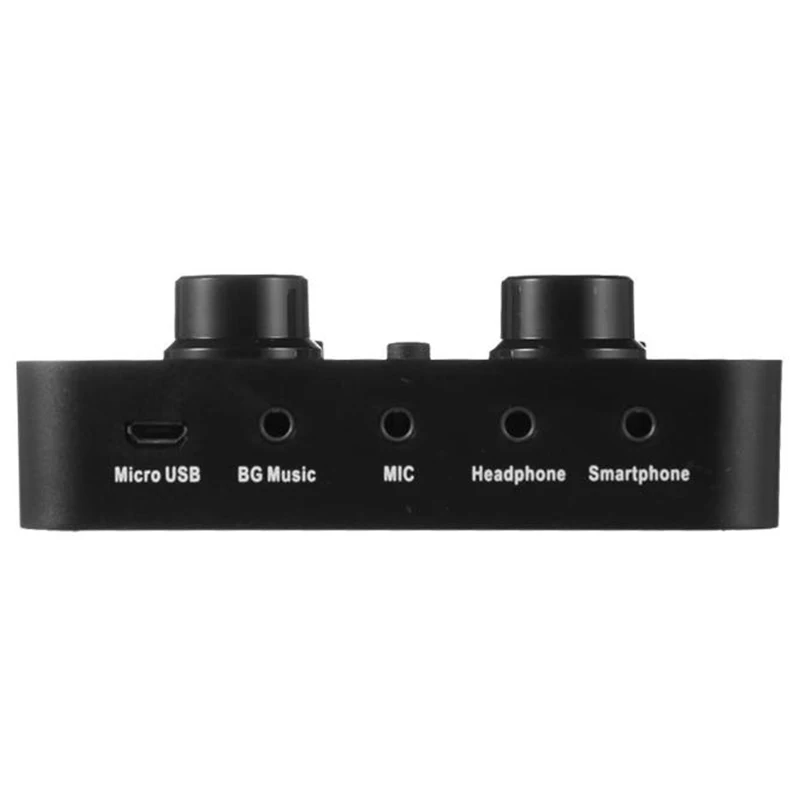 X7 Pc аудио Usb гарнитура звуковая карта Micro-phone Webcast развлечения стример Звуковая карта для Twitch Live Show телефон компьютер ПК