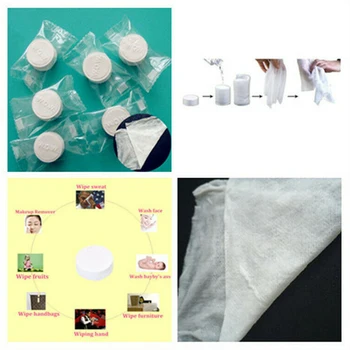 

50pcs/pack Mini Non-woven Compressed Towel Disposable Compressed Face Towel Beauty Face Care Cleaning Tool