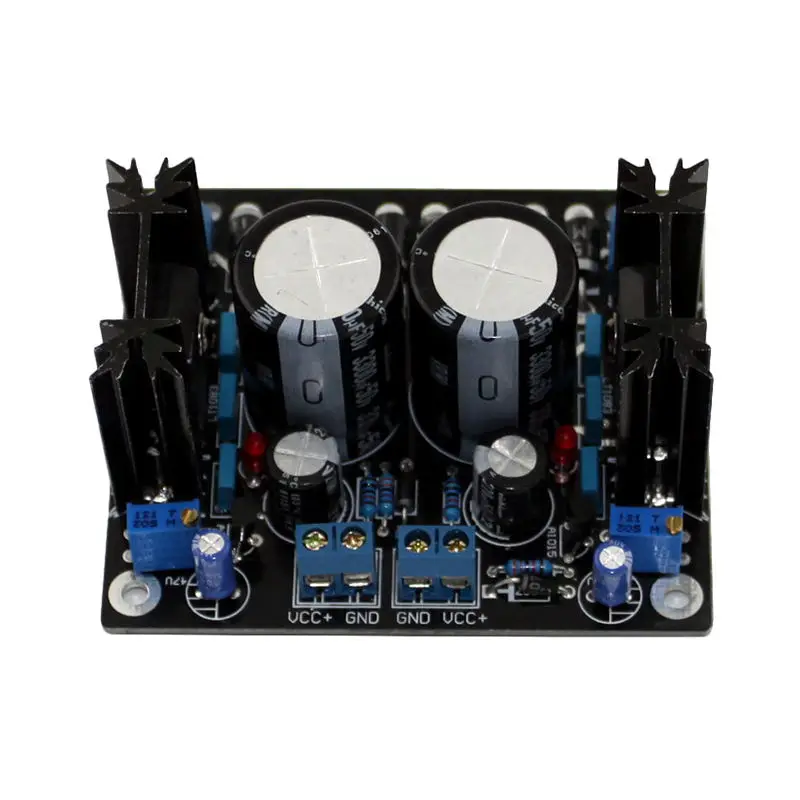 Lt1083Cp мощность Регулируемый источник питания доска Hifi Двойной линейный выходная мощность переменного тока 0-34 в из постоянного тока 0-48 В