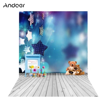 

Andoer 1.5*2m Big Photography Background Backdrop Classic Fashion Wood Wooden Floor for Studio Professional Photographer