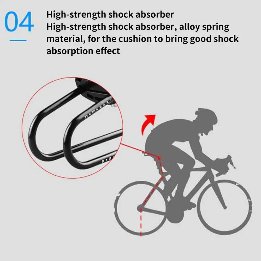 Bicycle Cushion Shock Absorber Bicycle Accessory Shock Absorber Mountain Bike Saddle Suspension Device
