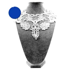 Вышивка шеи воротник diy поддельные съемные воротники водорастворимые Женская бутоньерка трехмерные кружевные аксессуары