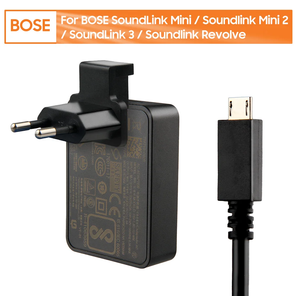 Оригинальный адаптер питания зарядное устройство для Bose Soundlink Mini 2 3 вращающийся +