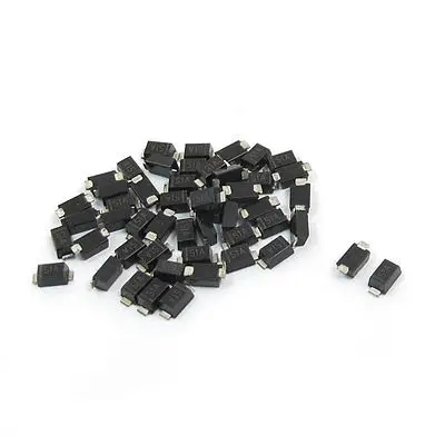 SOD-123FL посылка с алюминиевой крышкой, 50В 1A SMD полупроводниковый диод выпрямителя тока S1A, 50 шт в наборе