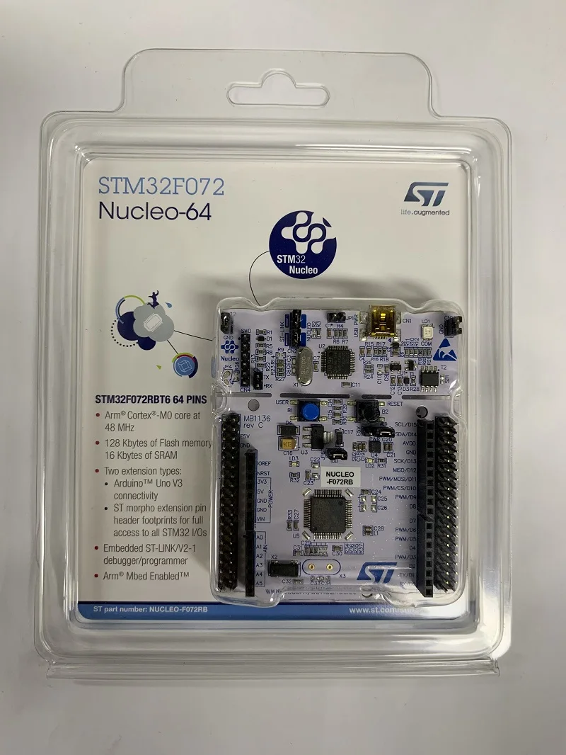 NUCLEO-F072RB ST Nuclo-64 Original genuine ARM Discovery kit with STM32F072 MCU Development Board | Электронные компоненты и