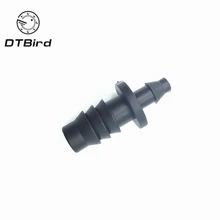 20 штук вверх-CLOUD 8/11 мм до 4/7 мм шланг Колючая прямой, Редукционный Разъем Садовый точечный полив Системы части трубы ремонт адаптер