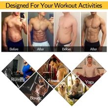  Men Body Shaper Waist Trainer Sauna Suit Sweat Vest Slimming Underwear Weight Loss Shirt Fat Burner Workout Tank Tops Shapewear 