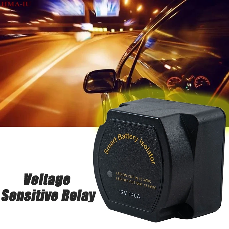 12V 140A Voltage Sensitive Split Charge Relay VSR for Camper Car Smart Battery New | Автомобили и мотоциклы