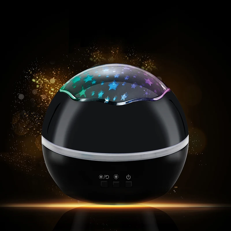 Presentes de Natal Lâmpada de Projeção de Luz Noite de Sono do Bebê Girando Projetor Estrela Crianças Quarto Luminaria Lâmpada Oceano 3d Led 11 Noite de Sono Do Bebê Quarto Luminaria Lâmpada Oceano