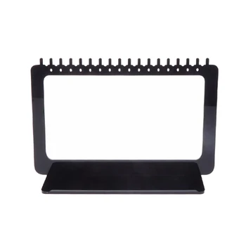 

18Cm Jewelry Display Rack Acrylic Rectangle Earrings Organizer Holder Stand Storage