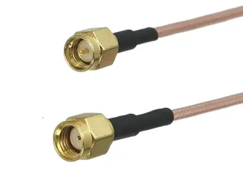 

1Pcs RG316 SMA Male Plug to RP-SMA Male Jack Connector RF Coaxial Jumper Pigtail Cable For Radio Antenna 4inch~10M