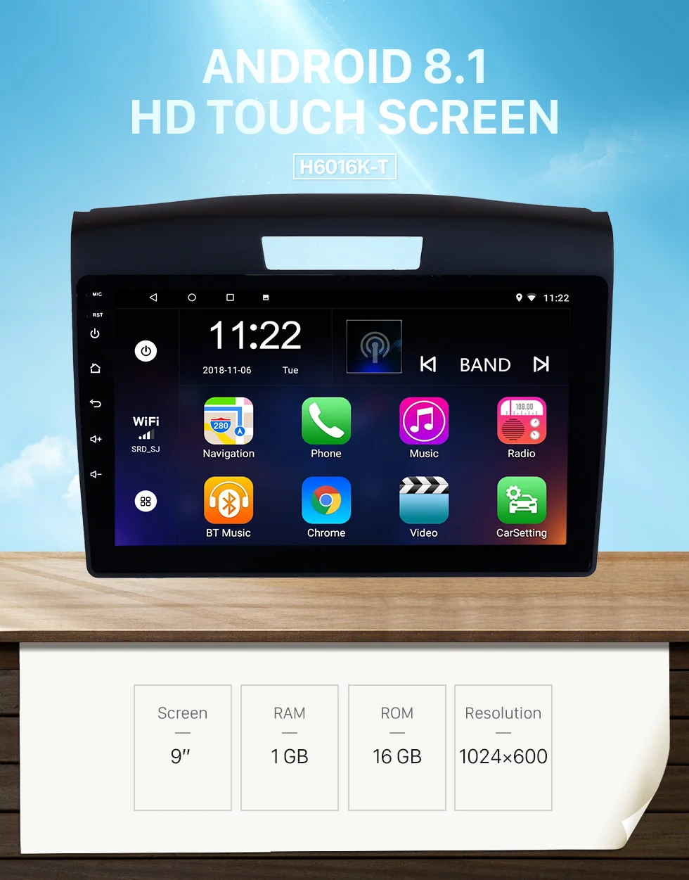 Excellent Harfey GPS Navigation 9" Android 8.1/9.0 For 2011-2015 Honda CRV Remote Control Bluetooth Touch Screen car multimedia player 0 Excellent Harfey GPS Navigation 9" Android 8.1/9.0 For 2011-2015 Honda CRV Remote Control Bluetooth Touch Screen car multimedia player 0