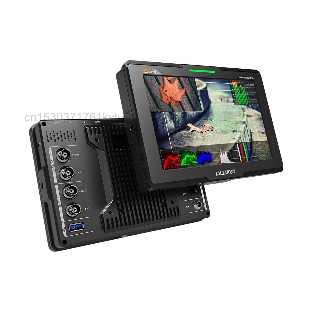 LILLIPUT Q7-12G 7 inch On-Camera Monitor 12G-SDI/HDMI-Compatibled 2000nits Ultra Brightness Broadcast Camera Field Monitor
