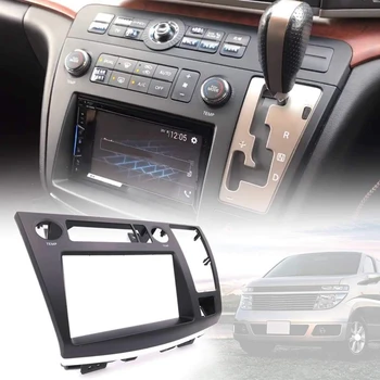 

Car Radio Facia Dash Kit Panel Fascia Plate for Nissan Elgrand (E51) 2002-2010 Dvd Cd Panel Trim Plate Frame Console