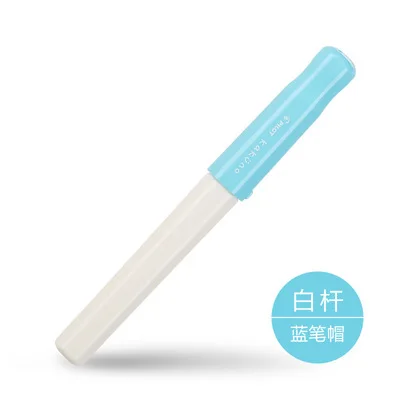 white blue Японский пилот Kakuno перьевая ручка Fine Nib F/EF 0,5 мм оригинальная практическая ручка для студентов каллиграфия студенческая школа - Цвет: white blue