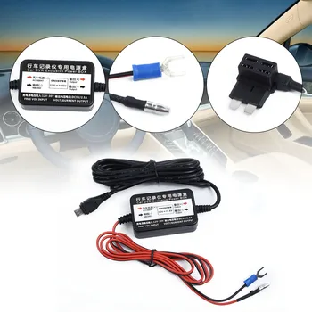 

Hard Wire Kit Car Dash Cam Camera 12-30V To 5V Micro USB Cable Electronics