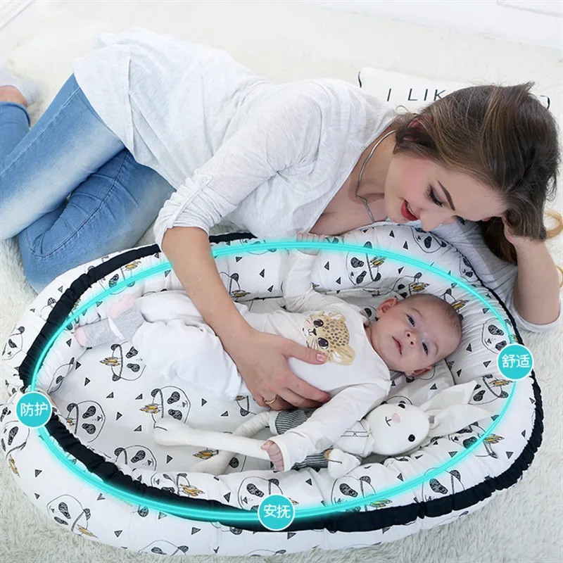  Portabel Baby Nest Bed Newborn Bionic bed crib cot BB sleeping artifact Bed Travel Bed Bumper