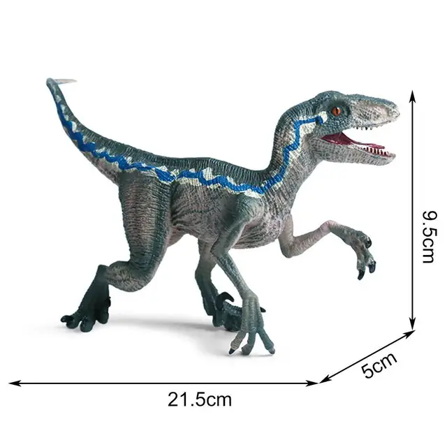 Children's Simulation Animal Figure Realistic Jurassic Dinosaur World Model Toy Raptor Birthday Gift For Boys Educational 6