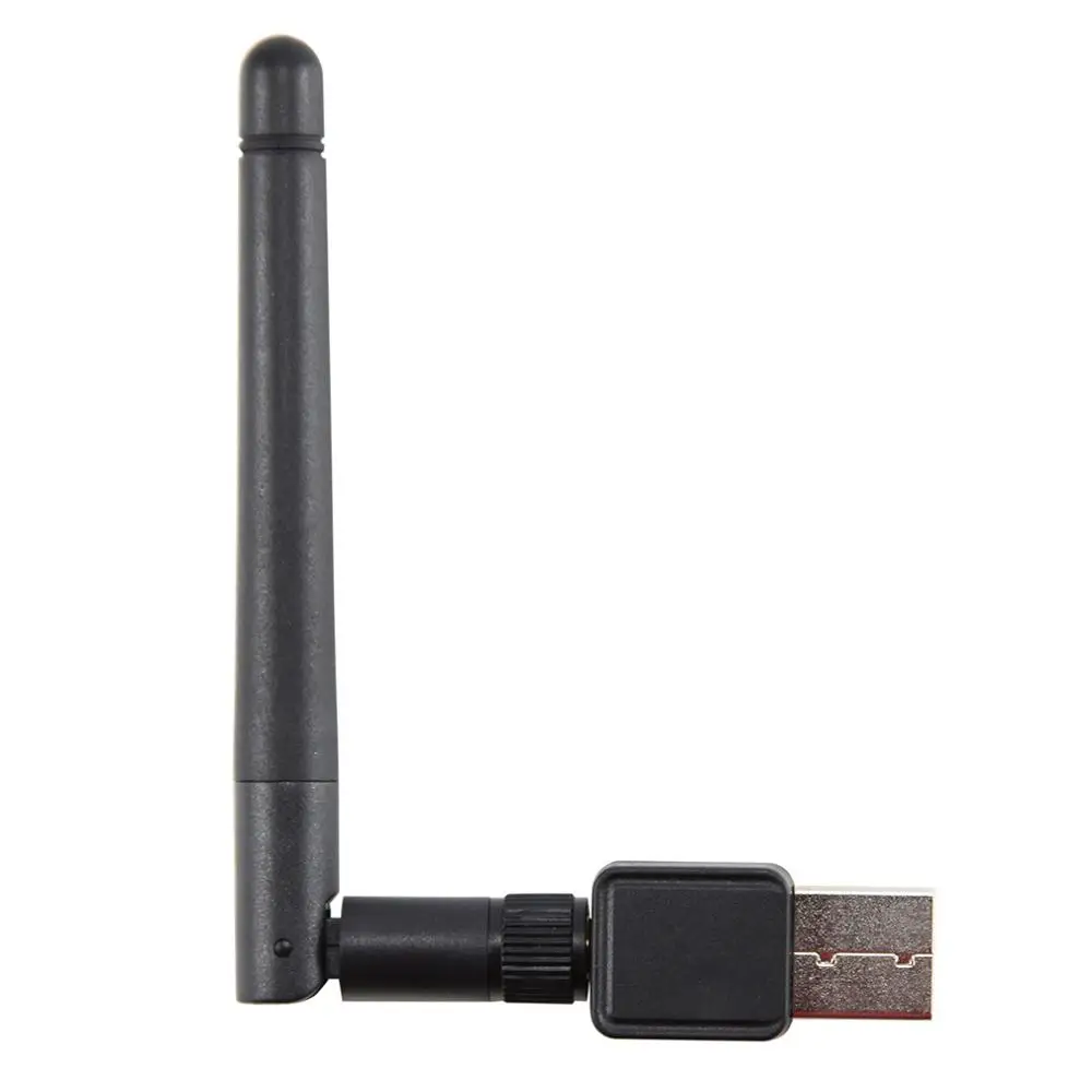 Мини USB 150M 150 Мбит/с беспроводной адаптер lan 802.11b/n/g WiFi w/2dBi антенна Портативная Домашняя офисная беспроводная сетевая карта