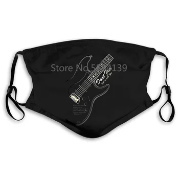 

Kerusso Adult Christian Guitar Don't Fret God Is with You Stranger Things Print Original Mouth Mask Women's kid PM2.5