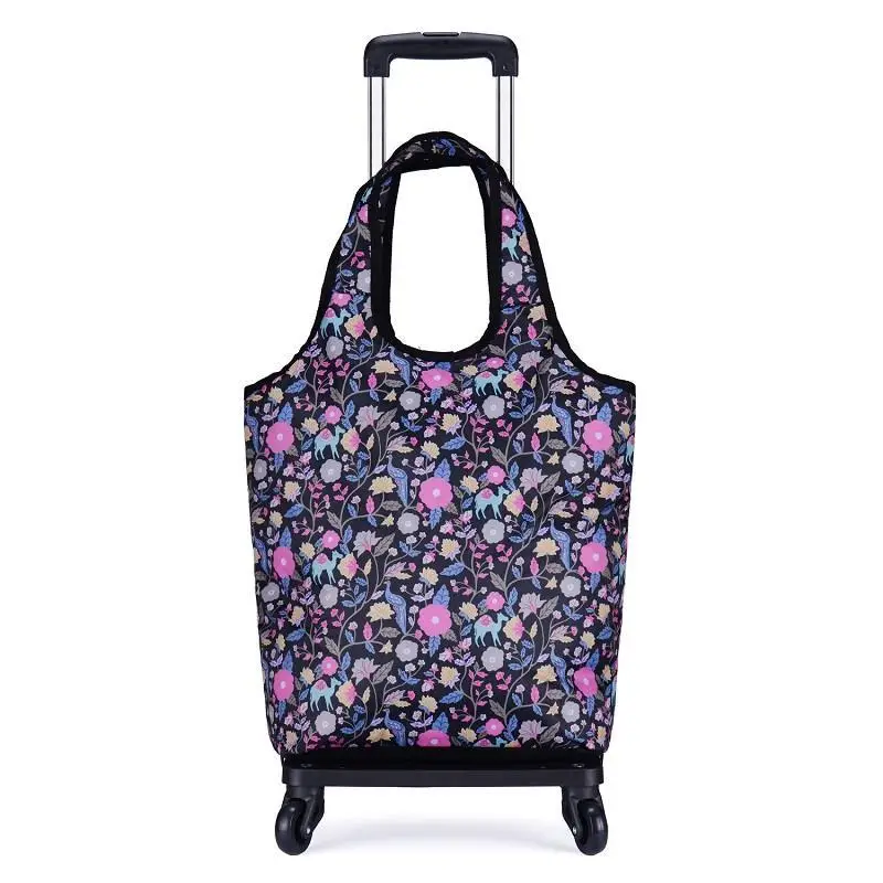 Number 15 Plegable Folding Carrello Carello De Courses Avec Roulettes Chariot Roulant Mesa Cocina Table Shopping Trolley Kitchen Cart - Color: Number 15