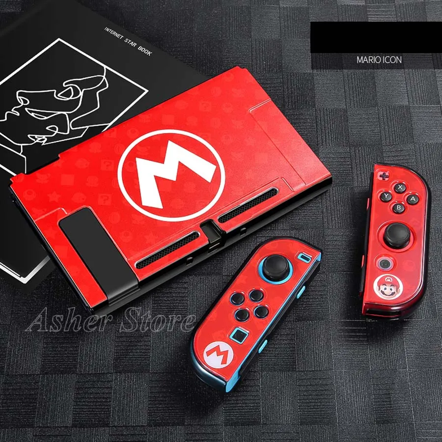 14 Чехол для nintendo Switch, цветная защитная оболочка, классная противоскользящая Крышка для nintendo switch, аксессуары для nintendo Switch NS - Цвет: 14