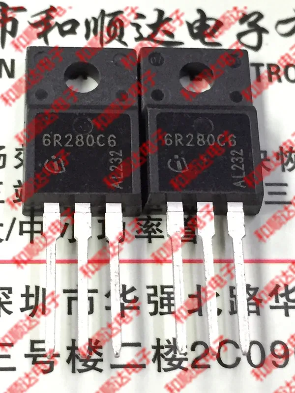 5 шт./IPA60R280C6 6R280C6 TO-220F 600V 13.8A TO220F
