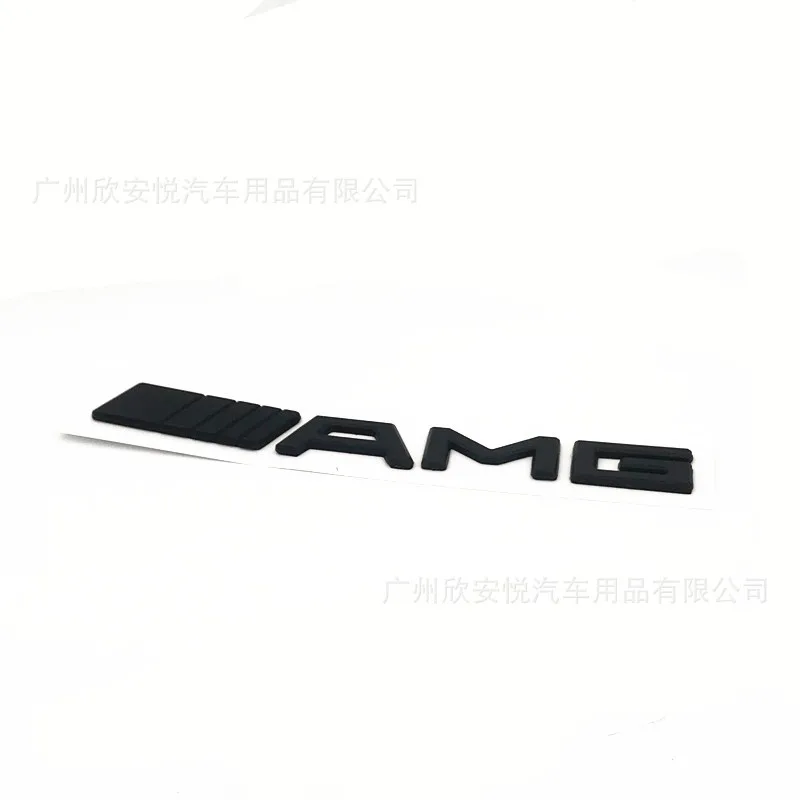 Suitable for Mercedes Benz Modified AMG Car Logo Bumper Stickers C Class E Class's Class C La AMG Car Tail Tag Word Mark Labelin