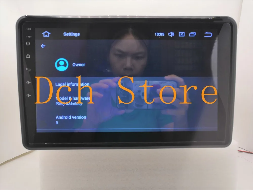 10,1 дюймов Android 9,0 автомобильный dvd-плеер gps радио универсальная навигация 1 один 2 din 180 rotable DSP 30 EQ 64G ram стерео carplay