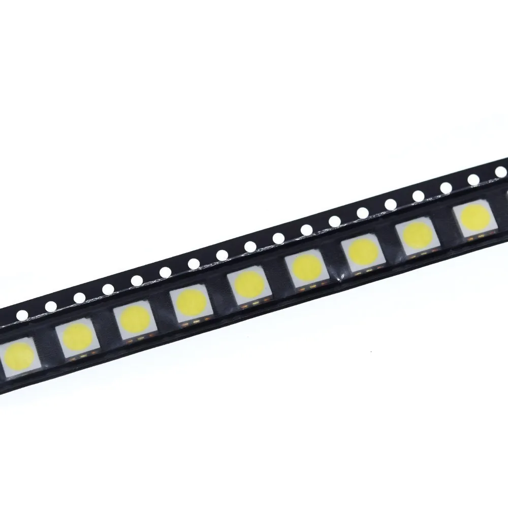 100pcs 5050 Led White Leds High-brightness Diodo Azul Luz 6500k Smd Light-emitting Diodes Smd 5050 White Light Diodo 18lm