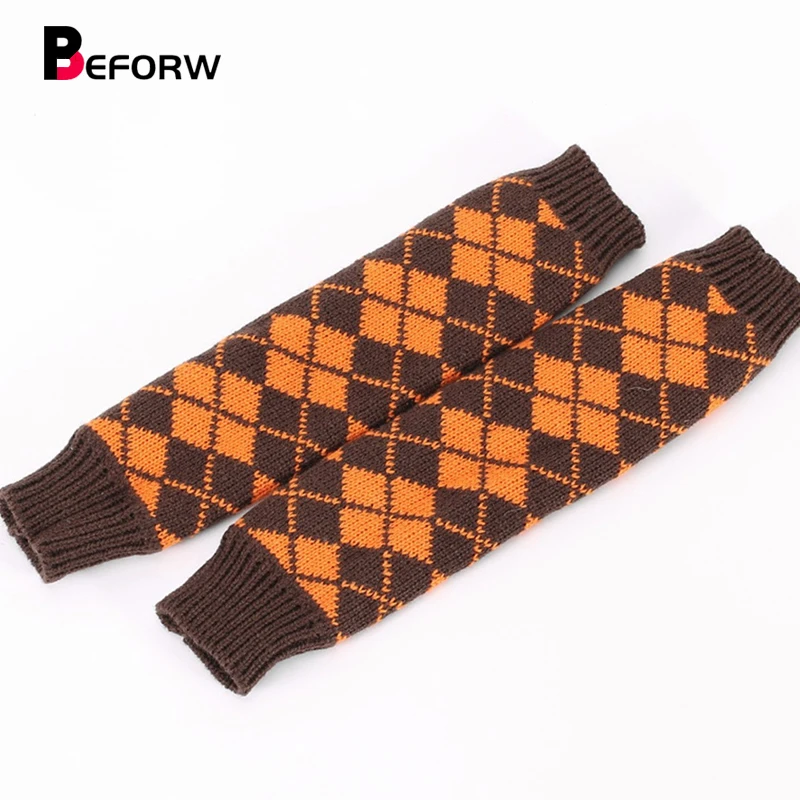 BEFORW новые женские вязанные перчатки-митенки, теплые зимние перчатки, длинные перчатки, варежки для женщин s