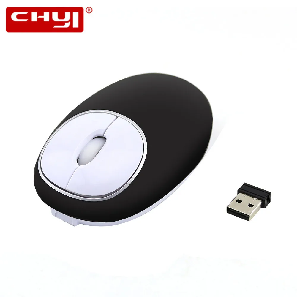 CHYI 2.4Gzh мини ручная беспроводная мышь 1200 dpi 3 кнопки эргономичные оптические Беспроводные мыши Компьютерная игровая мышь для ПК ноутбука