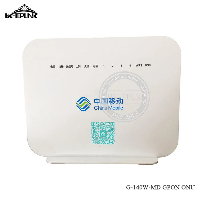 

Second Hand G-140W-MD GPON ONU ONT HGU Router Mode 1GE+3FE+1Tel+Wifi+USB Same Function as HG8546M HG8346M HG8245H high quality