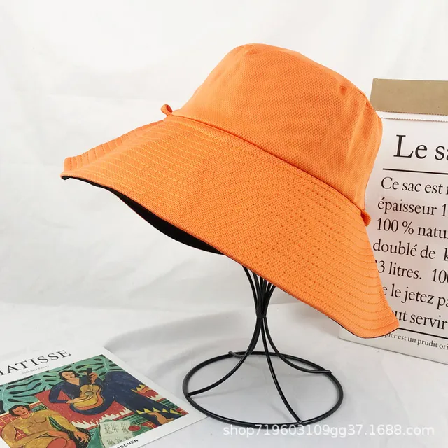 orange hunting bucket hat