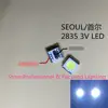 SM 100pcs For SEOUL LED Backlight 1W 3V 3528 2835 131LM Cool white For LED LCD Backlight TV Application LED LCD TV Backlight ► Photo 1/3