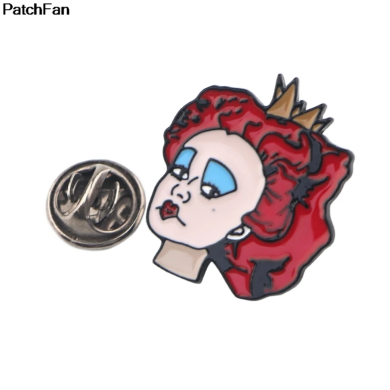 20 шт./лот A2609 Patchfan модные популярные забавные очаровательные милые Мультяшные булавки для детей, мужчин, женщин, броши, аксессуары для одежды, ювелирные значки