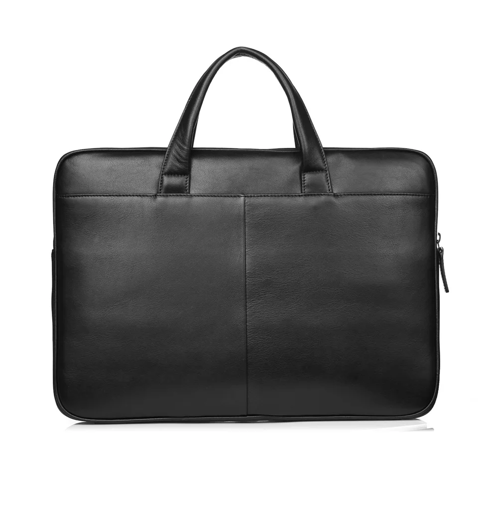 QIALINO кожаная Портативная сумка для ноутбука портативная водонепроницаемая сумка на молнии сумка для планшета Портфель Сумка для мужчин