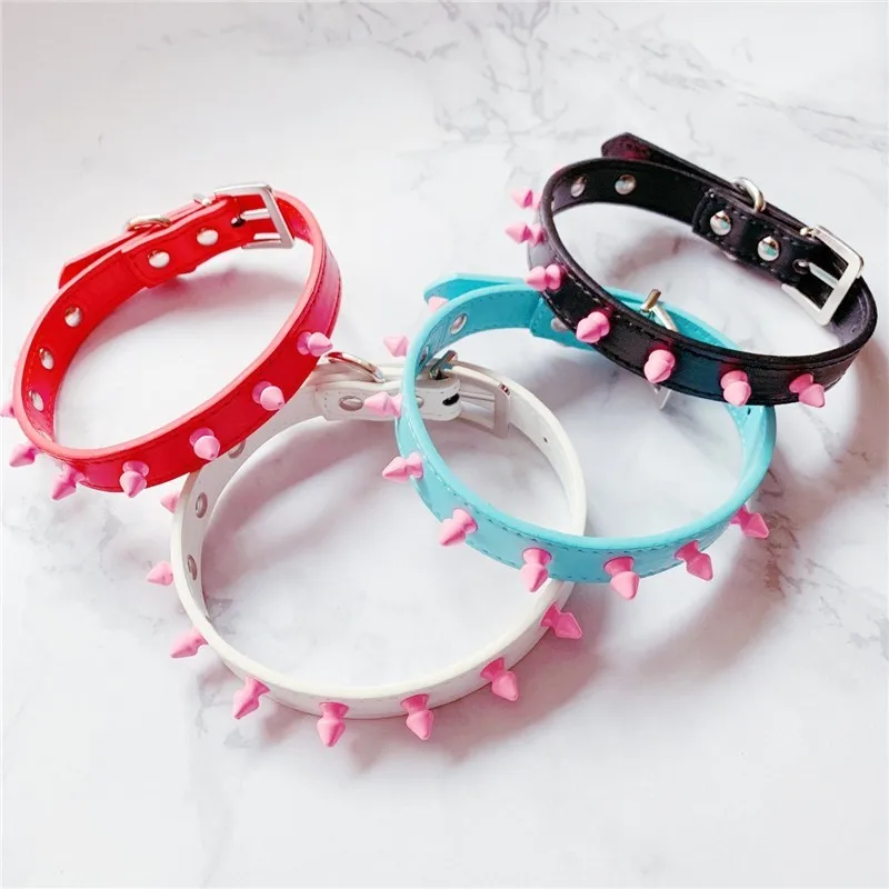 Sexy Punk Fashion Jewelry Necklace Studded Rivet Rock Choker Handmade Collar Gift for Women |