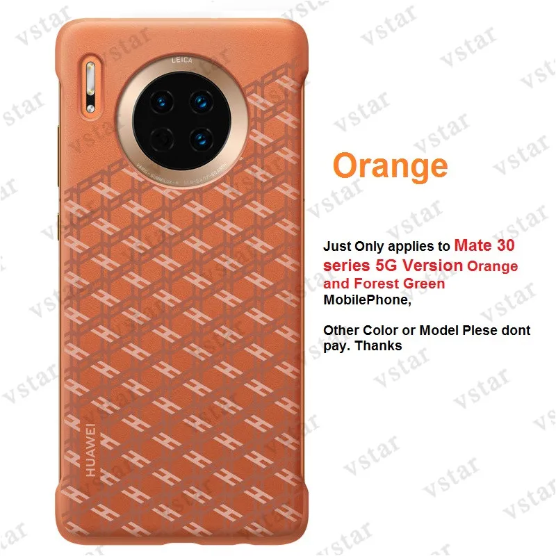 Soft Case Orange5g Чехол для HUAWEI mate 30 Pro, Официальный высококачественный защитный силиконовый мягкий чехол для HUAWEI mate 30, задняя крышка - Цвет: Soft Case Orange5g
