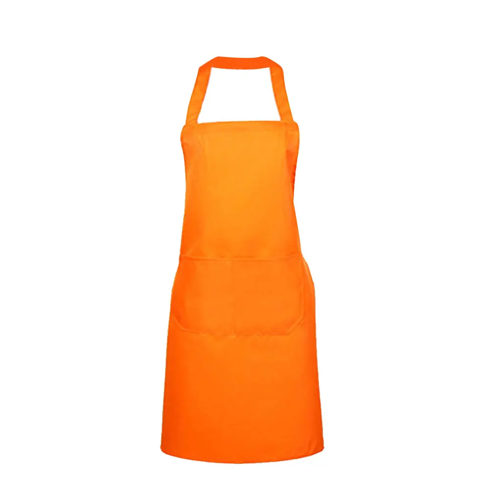 Kitchen Apron Unisex Elegant Sleeveless Oil-Proof Stylish Cooking Bar Painting Solid Waterproof