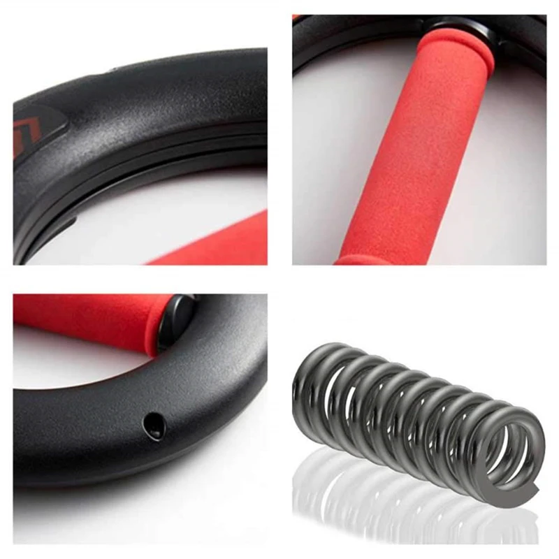 Hand Gripper Strengths 5-20kg Upgrade Power Wrist Strengthening Arms Trainer Forearm Workout Fitness Machine Gym Equipment