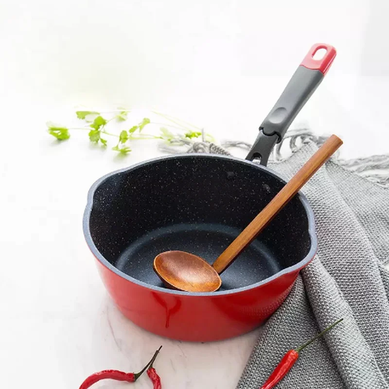 Антипригарная Кастрюля Wok кастрюля для супа лапши поддон сковороды и с молочным