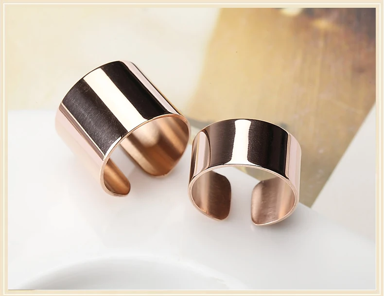 JLR1246 Ring woman fashion personality tail ring index finger broadband glossy surface