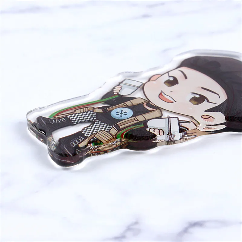 Kpop EXO EXO-K EXO-M сумка для исхода брелок Kai DO SUHO мультфильм Q Stryle брелок для ключей автомобильные ювелирные изделия B098
