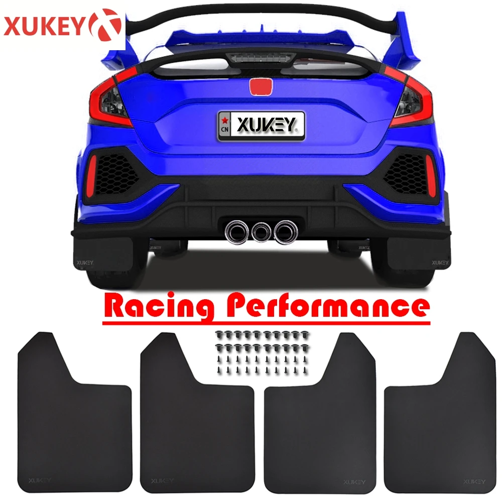 Sport Car Auto Rally/Racing/Wide Front Rear Mud Flaps Splash Guards