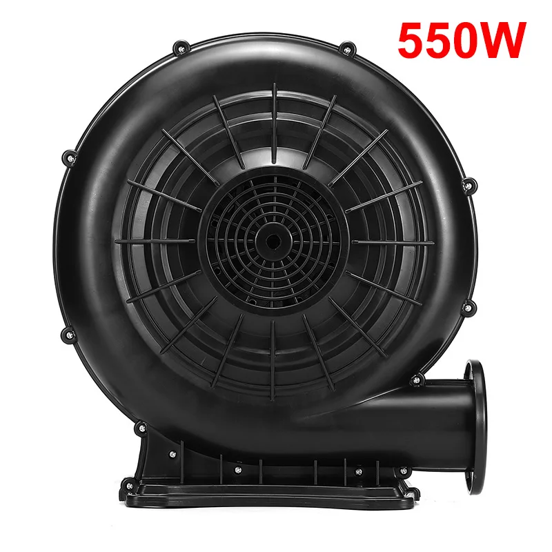 Профессиональный 250 Вт-750 Вт электрическая воздухонагнетательная помпа вентилятор центробежный вентилятор машинный насос надувной экран воздуходувка для свадебной вечеринки - Цвет: 550W