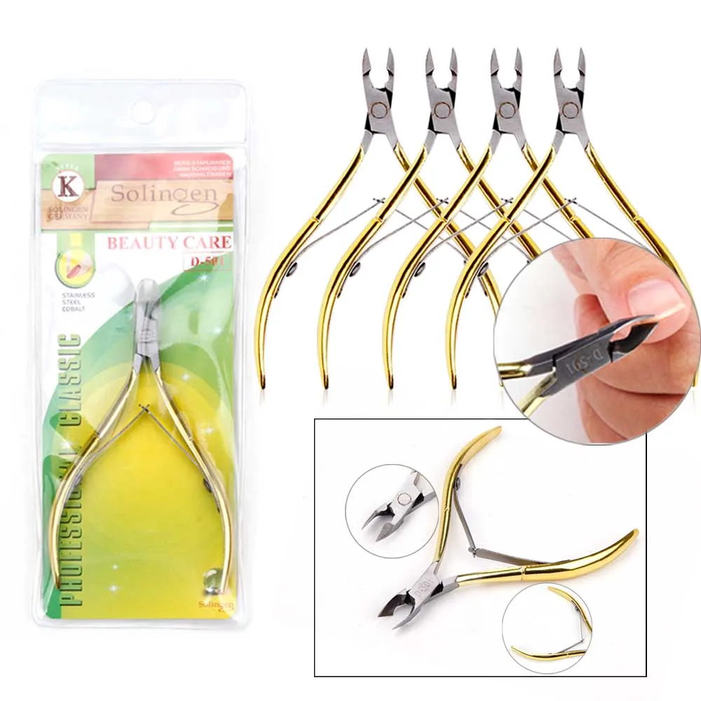 

4/8/12pcs Nail Art Cuticle Nipper Clipper Toenail Ingrown Professional Manicure Pedicure Dead Skin Remover Scissor Edge Cutter