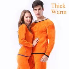 Термо белье, Комплект толстого теплого термобелья, зимние кальсоны, мужское термобелье, женское теплое бархатное термобелье, размер L-XXXL